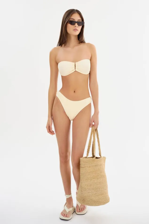 Women ANALISA BOTTOM HighCut Bikini Lemon Icing LAMARQUE Swim