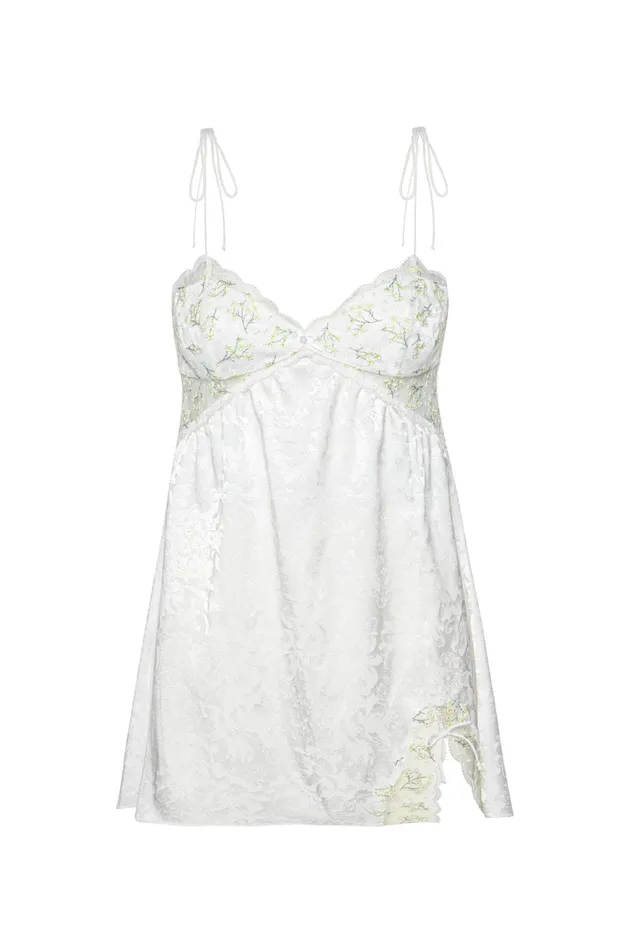 Women Baby039s Breath Slip Dress White For Love and Lemons Dresses