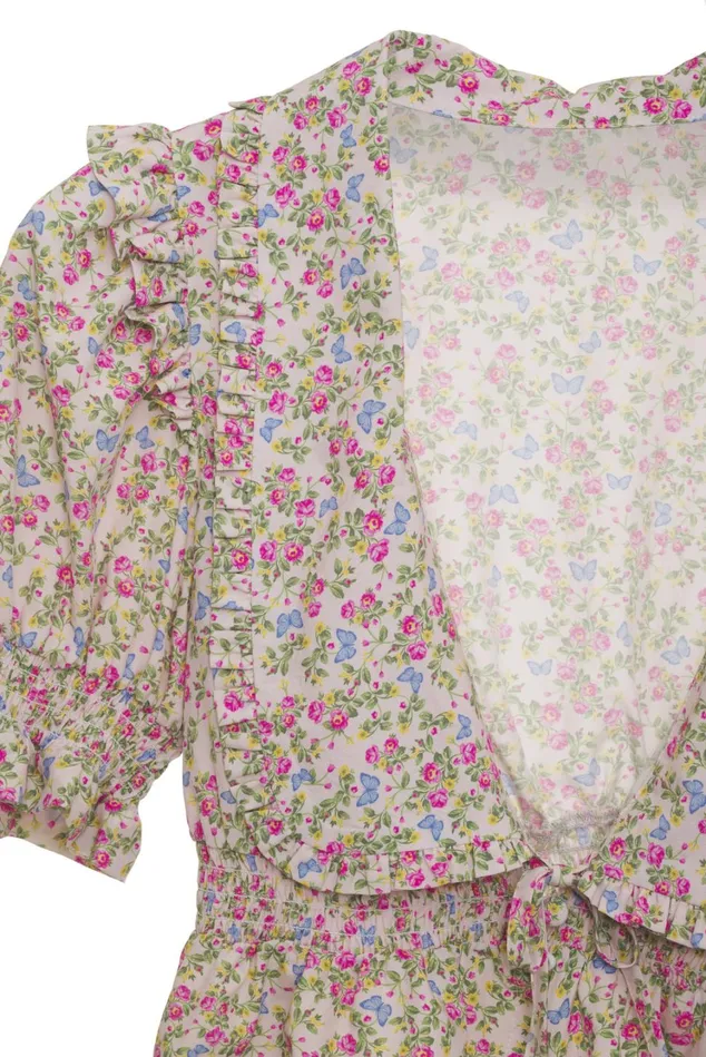 Women Baby Butterflies Sleep Top Multi For Love and Lemons Lingerie