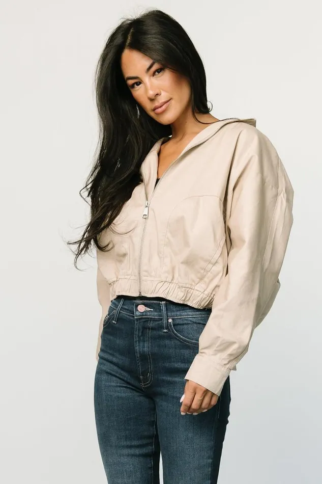 Women Beckett Bomber Jacket Tan Baltic Born Outerwear Women Beckett Bomber Jacket Tan Baltic Born Outerwear