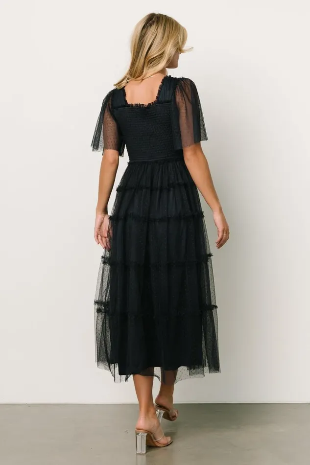 Women Bexley Tulle Dress Midnight Blue Baltic Born Tulle Styles