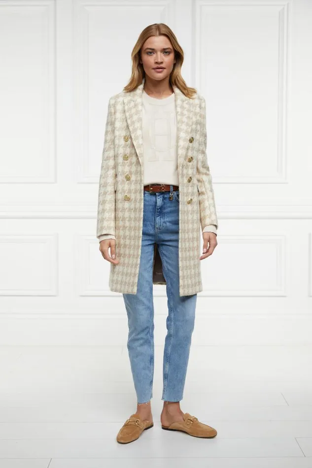 Women Bibury Crew Neck Knit Almond Holland Cooper Knitwear Women Bibury Crew Neck Knit Almond Holland Cooper Knitwear