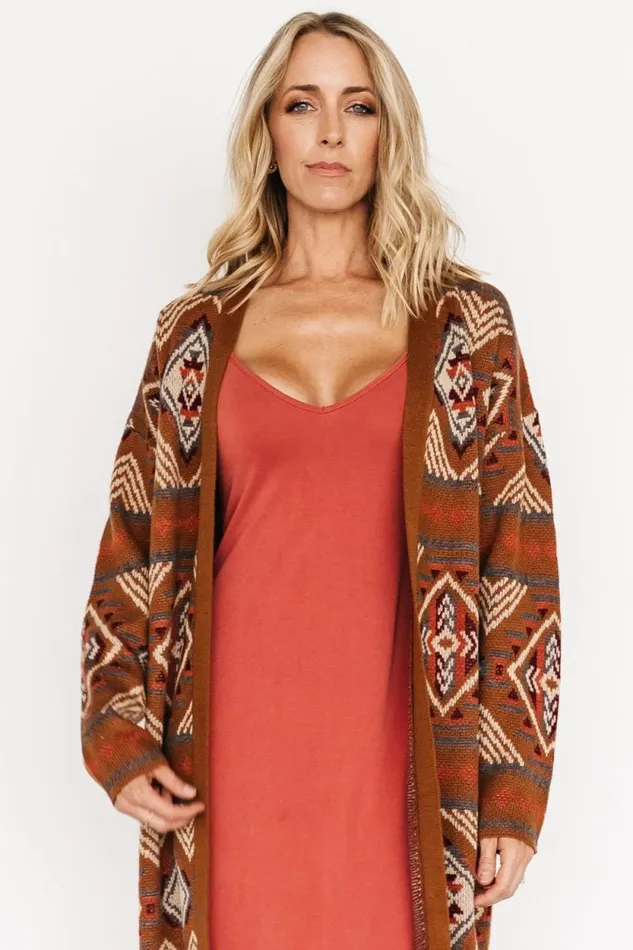 Women Billings Knit Cardigan Spice Multi Baltic Born Cardigans Women Billings Knit Cardigan Spice Multi Baltic Born Cardigans