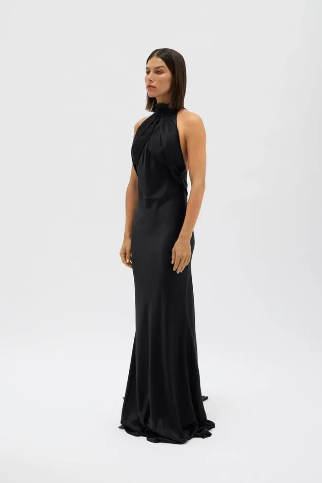Women Black Dresses Rachel Gilbert Audrey Gown In Black