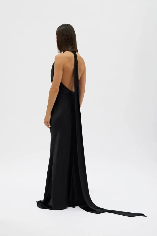 Women Black Dresses Rachel Gilbert Audrey Gown In Black