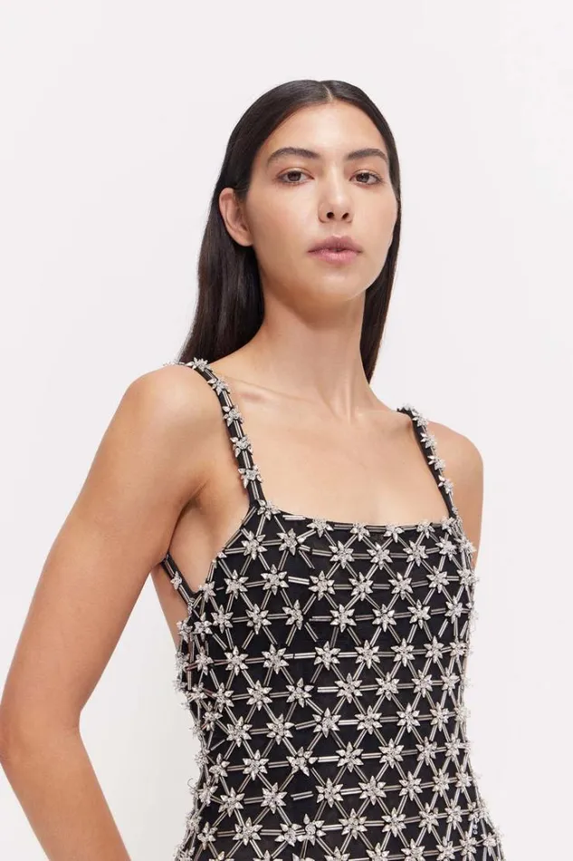 Women Black Dresses Rachel Gilbert NIXON GOWN Women Black Dresses Rachel Gilbert NIXON GOWN