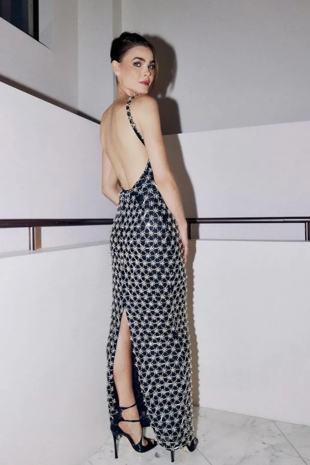 Women Black Dresses Rachel Gilbert NIXON GOWN Women Black Dresses Rachel Gilbert NIXON GOWN