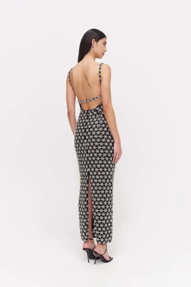 Women Black Dresses Rachel Gilbert NIXON GOWN Women Black Dresses Rachel Gilbert NIXON GOWN