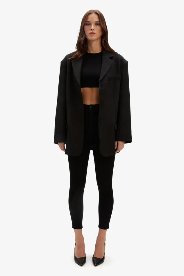 Women Blazers Bardot Akia Oversized Blazer In Black Black