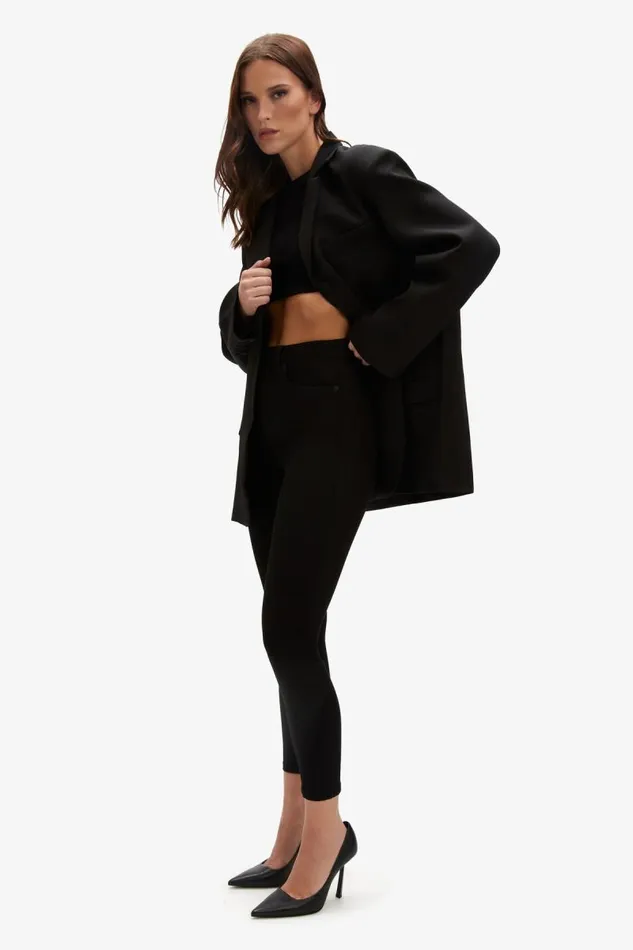 Women Blazers Bardot Akia Oversized Blazer In Black Black
