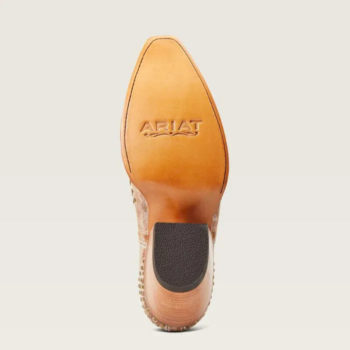 Women Booties Ariat Dixon Studs Western Boot Old West Tan Women Booties Ariat Dixon Studs Western Boot Old West Tan