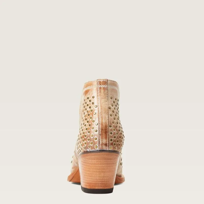 Women Booties Ariat Dixon Studs Western Boot Old West Tan Women Booties Ariat Dixon Studs Western Boot Old West Tan