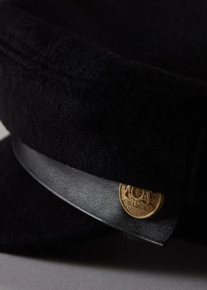 Women Bretton Hat Black Holland Cooper Hats and Headbands Women Bretton Hat Black Holland Cooper Hats and Headbands