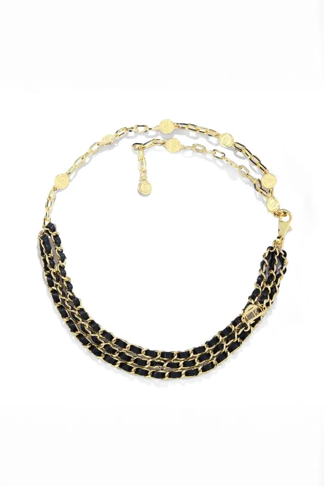 Women Chain Belt Black Gold Holland Cooper Belts Women Chain Belt Black Gold Holland Cooper Belts