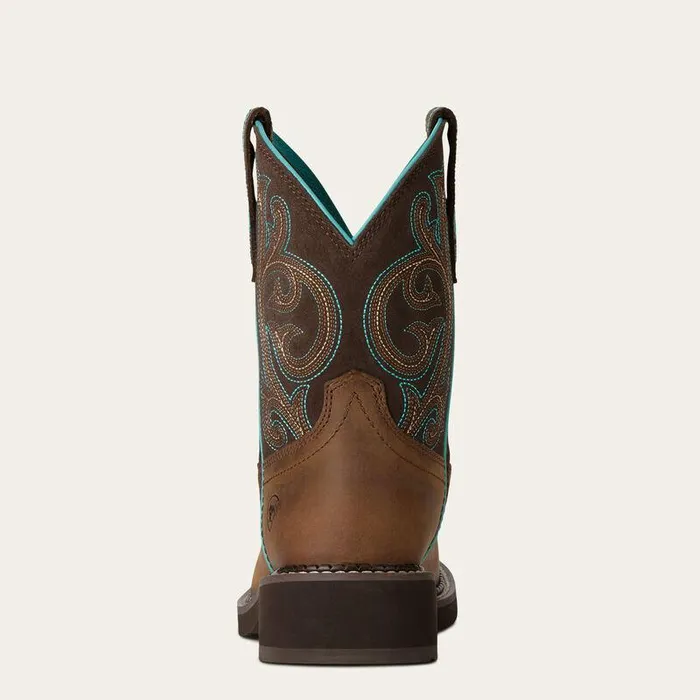 Women Chelsea Boots Ariat Fatbaby Heritage Western Boot Distressed Brownandfudge Women Chelsea Boots Ariat Fatbaby Heritage Western Boot Distressed Brownandfudge