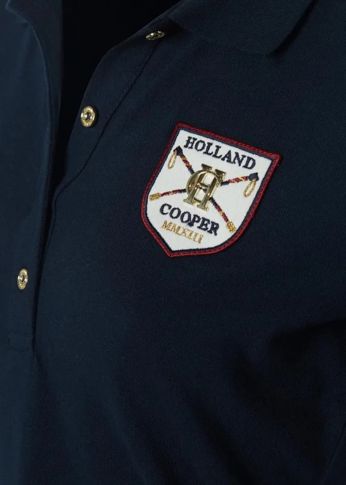 Women Classic Polo Shirt Ink Navy Holland Cooper Polo Shirts Women Classic Polo Shirt Ink Navy Holland Cooper Polo Shirts