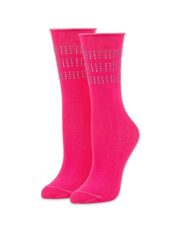 Women Cynthia Rowley Accessories Crystal Sport Socks Htpnk Women Cynthia Rowley Accessories Crystal Sport Socks Htpnk