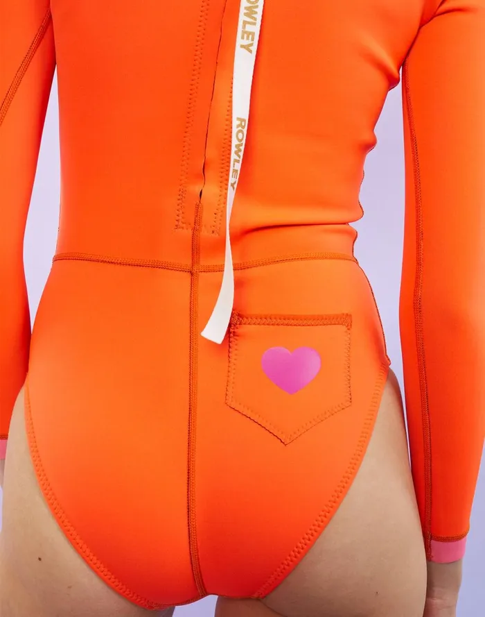 Women Cynthia Rowley Swim Orange Crush Wetsuit Ornge