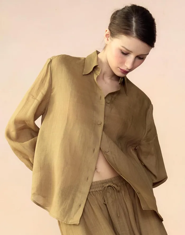 Women Cynthia Rowley Tops Baleira Blouse Gldylw Women Cynthia Rowley Tops Baleira Blouse Gldylw