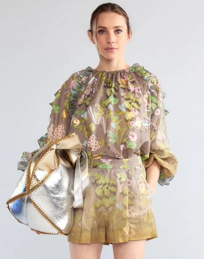 Women Cynthia Rowley Tops Dawn Blouse Cmlmlt