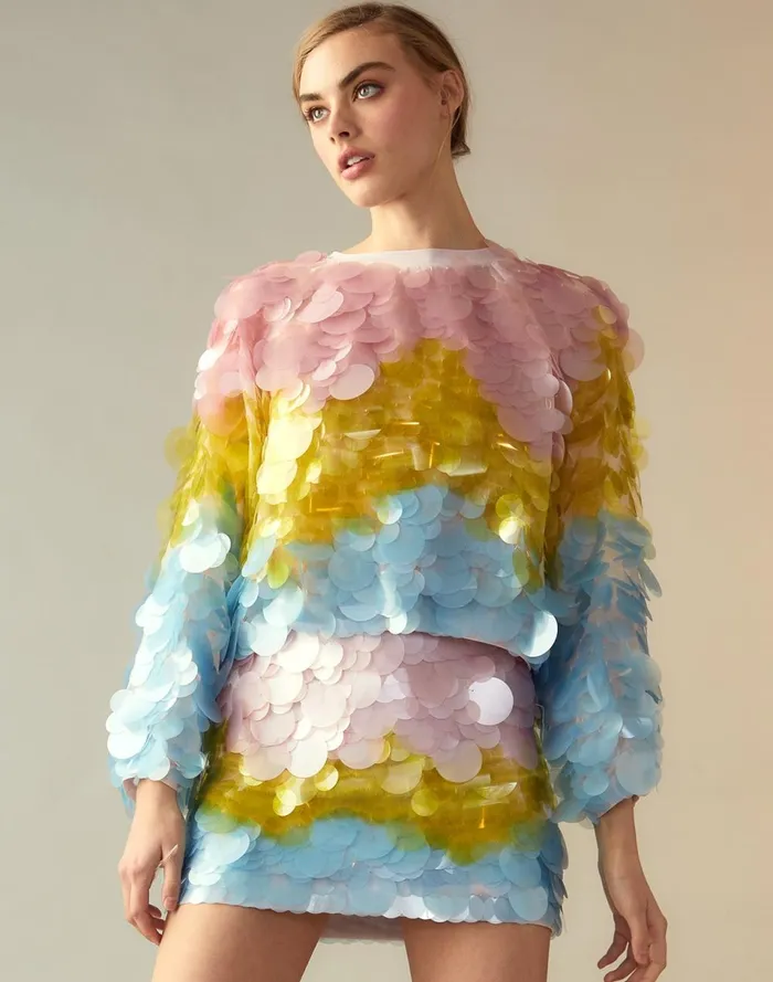 Women Cynthia Rowley Tops Daylight Disco Top Multi