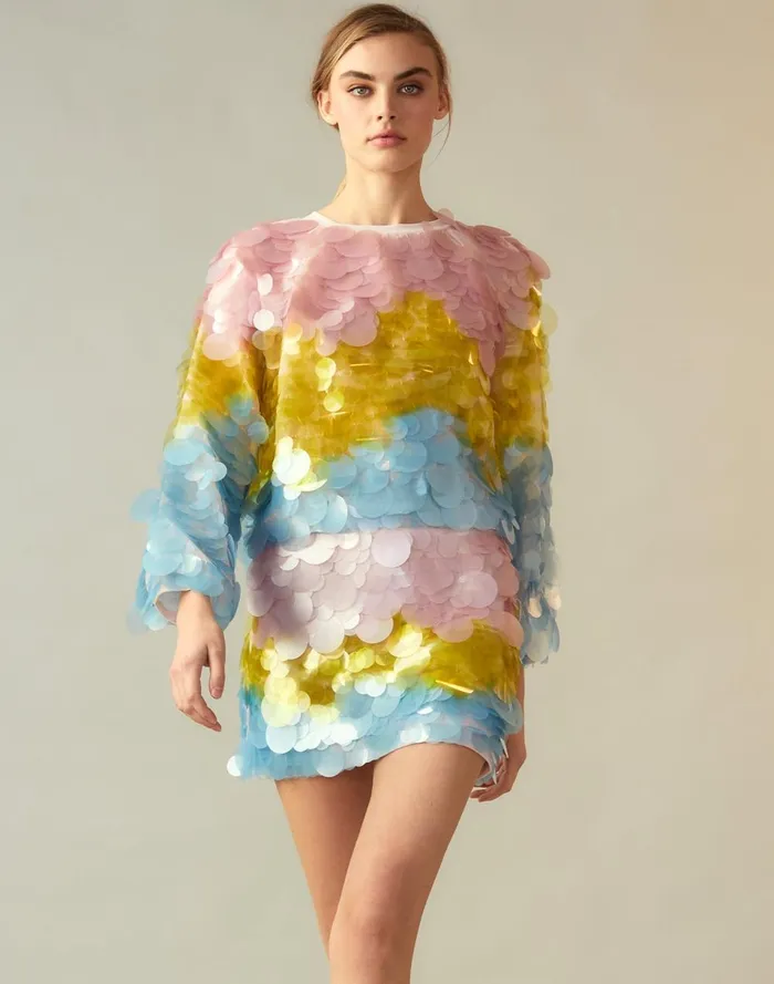 Women Cynthia Rowley Tops Daylight Disco Top Multi