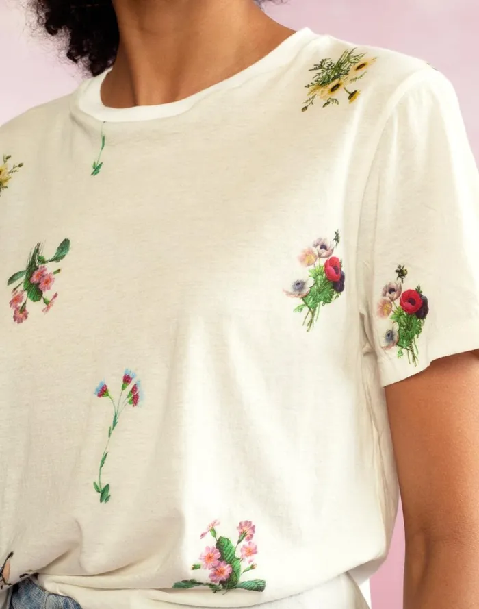 Women Cynthia Rowley Tops Everyday Tees White Women Cynthia Rowley Tops Everyday Tees White