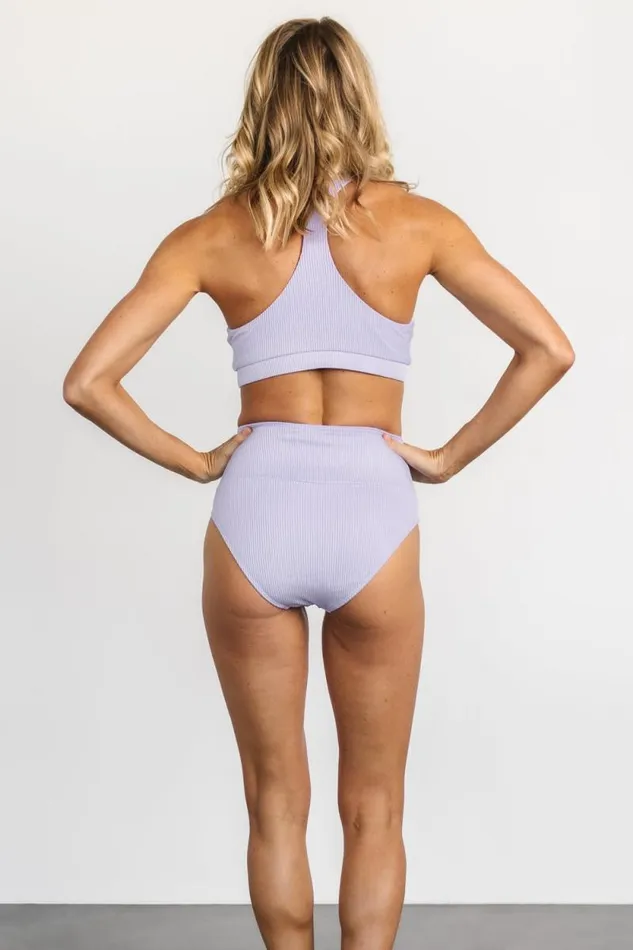 Women Del Mar Ribbed Bikini Top Lilac Baltic Born Bikini Women Del Mar Ribbed Bikini Top Lilac Baltic Born Bikini