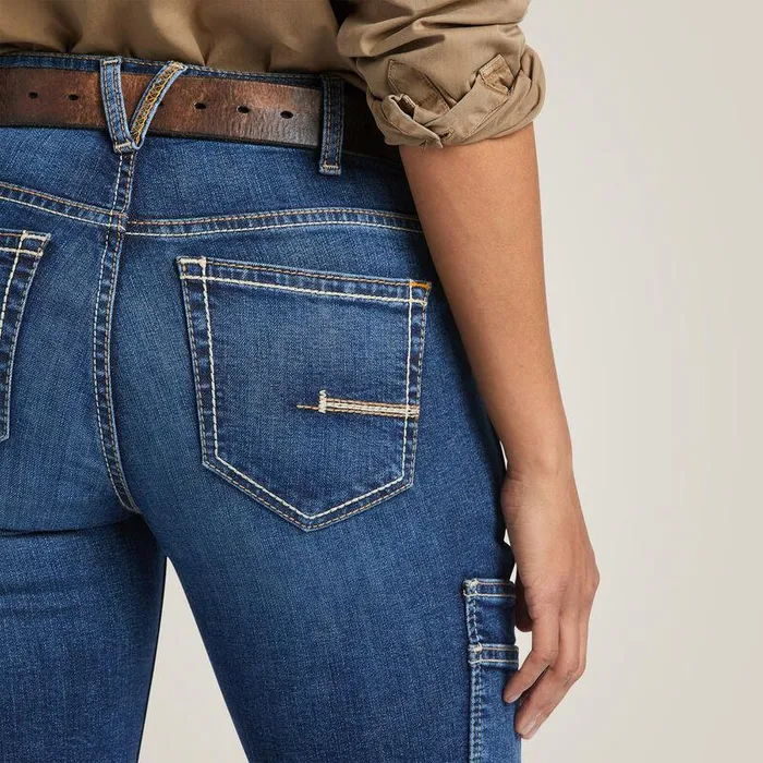 Women Denim Ariat Rebar Work Flex Perfect Rise Riveter Boot Cut Jean Pilar Women Denim Ariat Rebar Work Flex Perfect Rise Riveter Boot Cut Jean Pilar