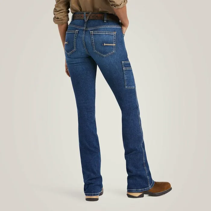 Women Denim Ariat Rebar Work Flex Perfect Rise Riveter Boot Cut Jean Pilar Women Denim Ariat Rebar Work Flex Perfect Rise Riveter Boot Cut Jean Pilar