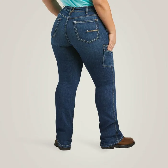 Women Denim Ariat Rebar Work Flex Perfect Rise Riveter Boot Cut Jean Pilar Women Denim Ariat Rebar Work Flex Perfect Rise Riveter Boot Cut Jean Pilar