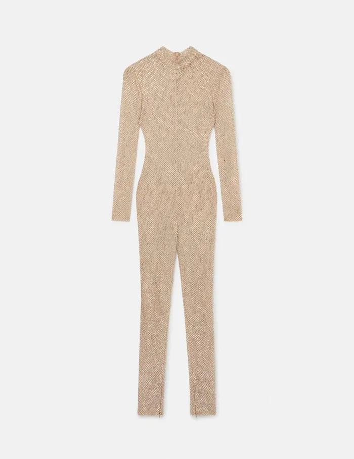 Women Diamant Lace Bodysuit Nude Stella McCartney Jumpsuits Women Diamant Lace Bodysuit Nude Stella McCartney Jumpsuits