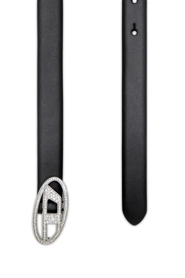 Women Diesel Belts B1DR STRASS 20 Black Women Diesel Belts B1DR STRASS 20 Black