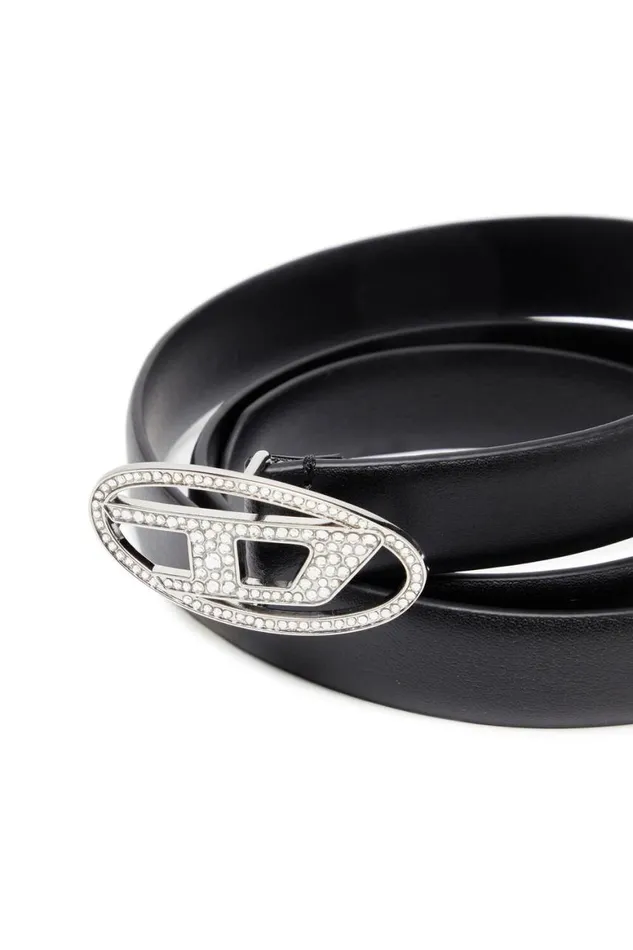 Women Diesel Belts B1DR STRASS 20 Black Women Diesel Belts B1DR STRASS 20 Black