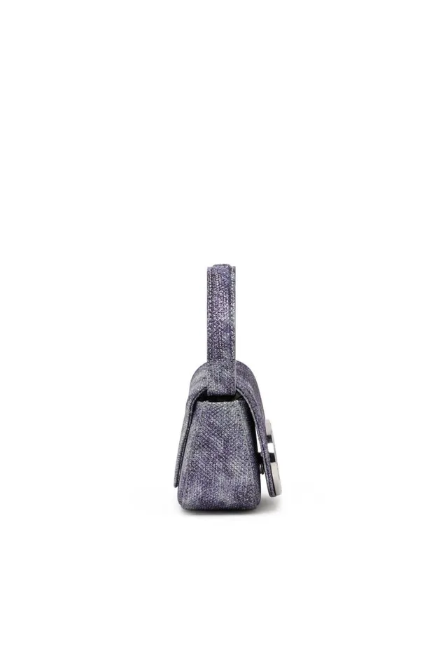 Women Diesel Crossbody Bags 1DR XS Blue Women Diesel Crossbody Bags 1DR XS Blue