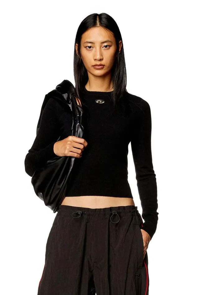 Women Diesel Knitwear MAREESAX Black Women Diesel Knitwear MAREESAX Black