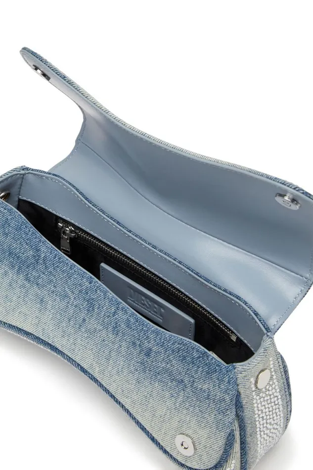 Women Diesel Play Bags PLAY CLUTCH Light Blue