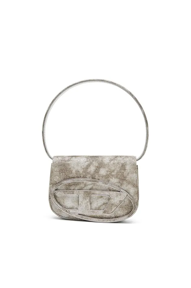Women Diesel Shoulder Bags 1DR Military Green