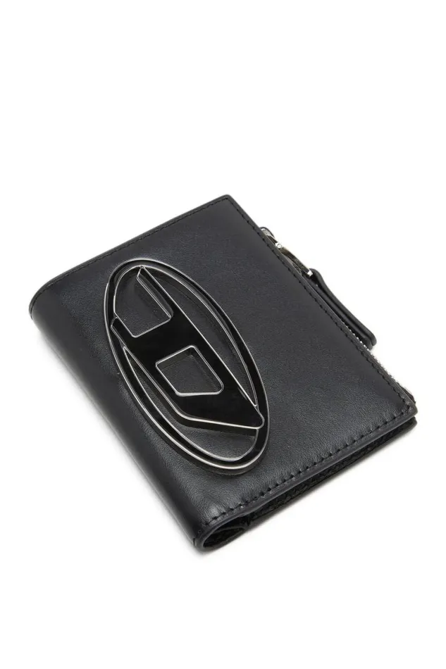 Women Diesel Wallets 1DR BIFOLD ZIP II Black Women Diesel Wallets 1DR BIFOLD ZIP II Black