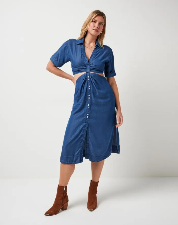 Women Dresses TravisMathew OLD HAVANA DRESS Copen Blue