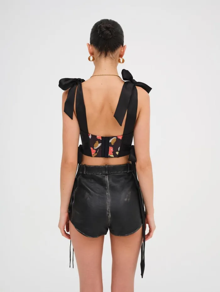 Women Eugene Corset Top Black For Love and Lemons Tops Women Eugene Corset Top Black For Love and Lemons Tops