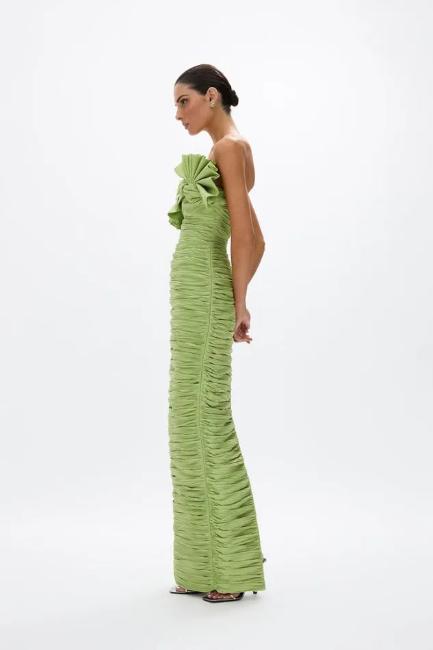 Women Evening Dresses Rachel Gilbert Jensen Gown Pistachio Women Evening Dresses Rachel Gilbert Jensen Gown Pistachio