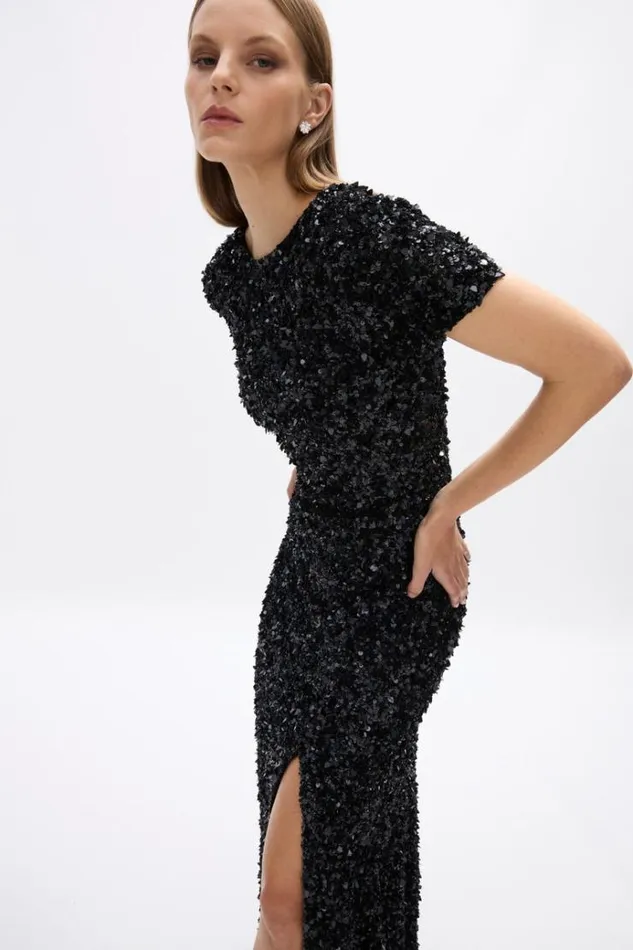 Women Evening Dresses Rachel Gilbert Nixie Gown Black