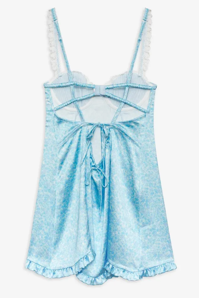 Women Everyday Slip Dress Blue For Love and Lemons Dresses Women Everyday Slip Dress Blue For Love and Lemons Dresses