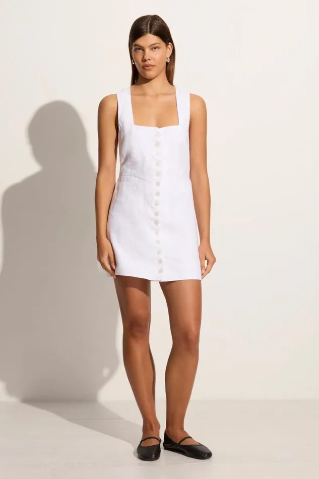 Women Faithfull The Brand Dresses Marinia Mini Dress White