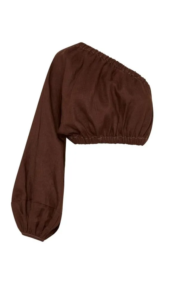 Women Faithfull The Brand Tops Annato Top Cacao