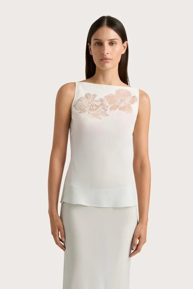 Women Faithfull The Brand Tops Biarritz Top Foam Ombre