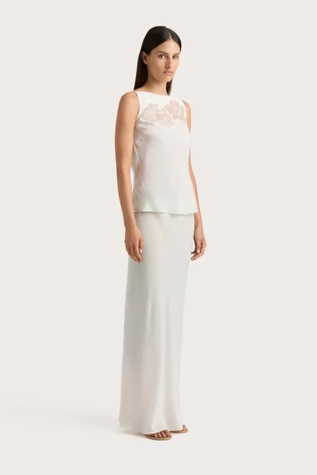 Women Faithfull The Brand Tops Biarritz Top Foam Ombre
