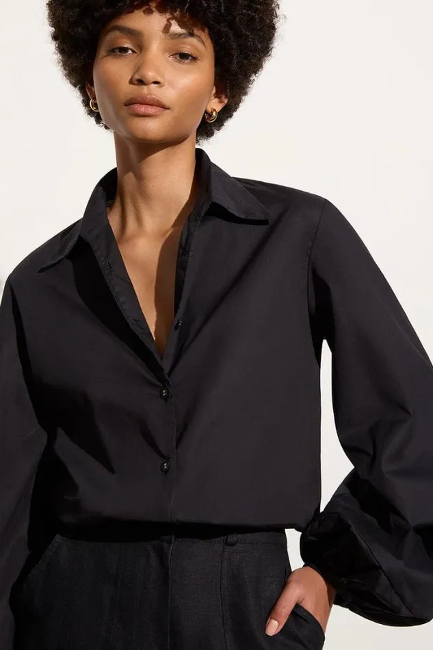 Women Faithfull The Brand Tops Managua Shirt Black
