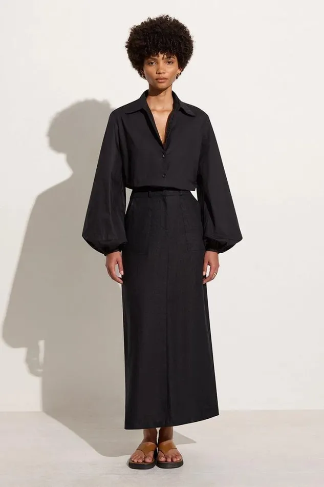 Women Faithfull The Brand Tops Managua Shirt Black